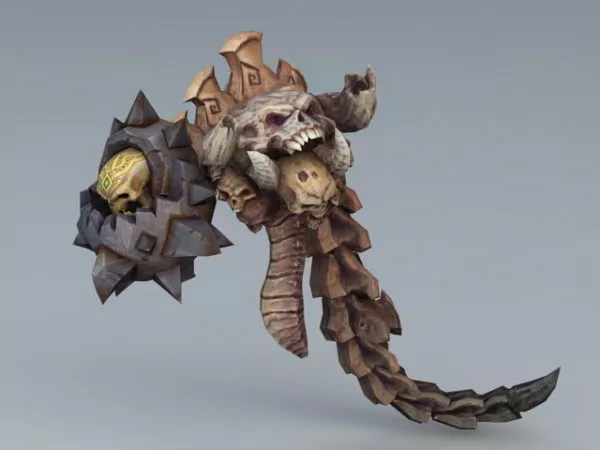 Simple Skeleton 3d model