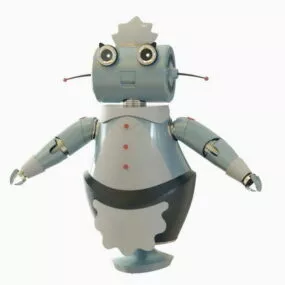 Future Robot Servant 3d model