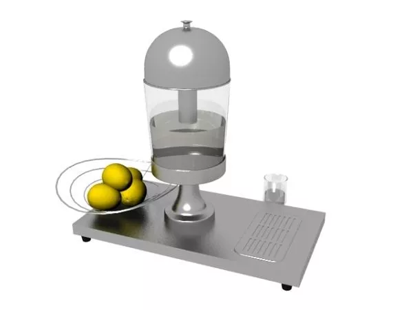 Water Dispenser Base 3d model