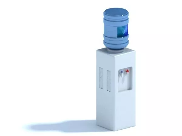 Drinking Water Dispenser 3d model Drinking Water Dispenser 3d model