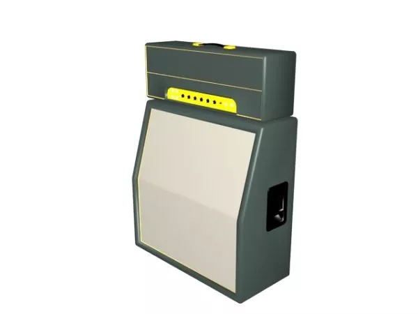 Audio Power Amplifier Device 3d model