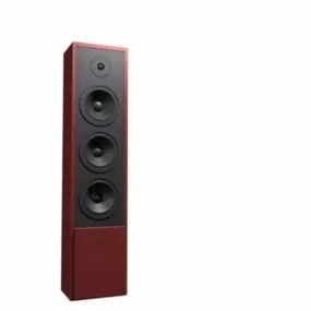 Jvc Wood Cone Speaker 3d model