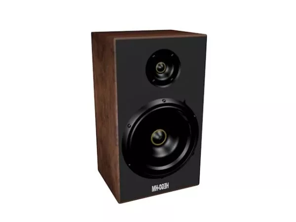 Audio Speaker With Subwoofer 3d model