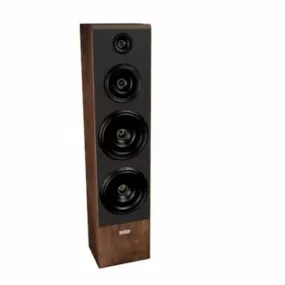 Four-way Loudspeaker System 3d model