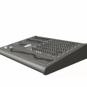 Audio Mixer 3d model