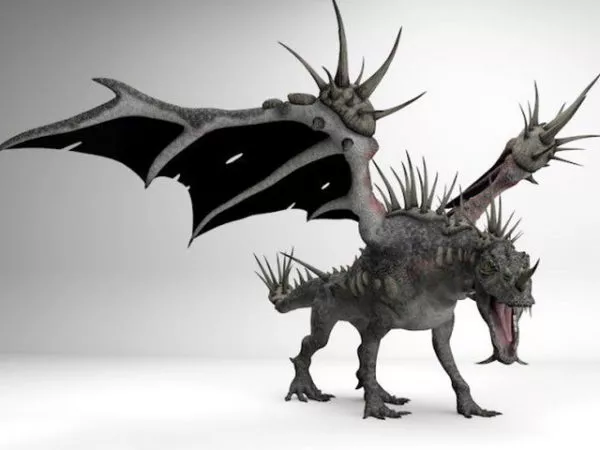 Spiky Dragon 3d model Spiky Dragon 3d model