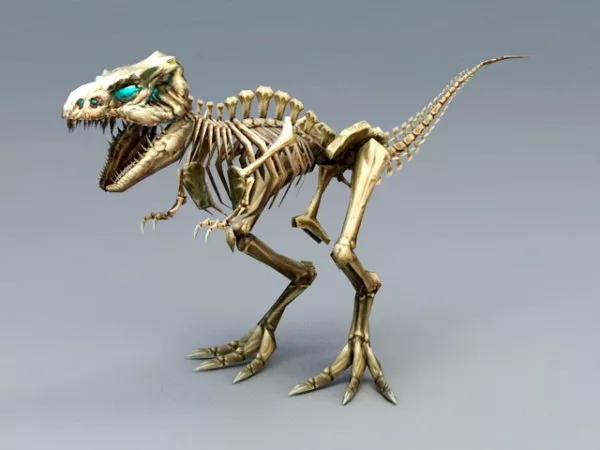 Digimon Dinosaur Character 3d model