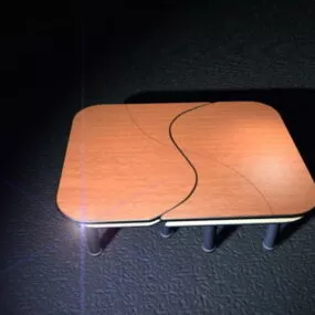 Small Office Conference Table 3d model