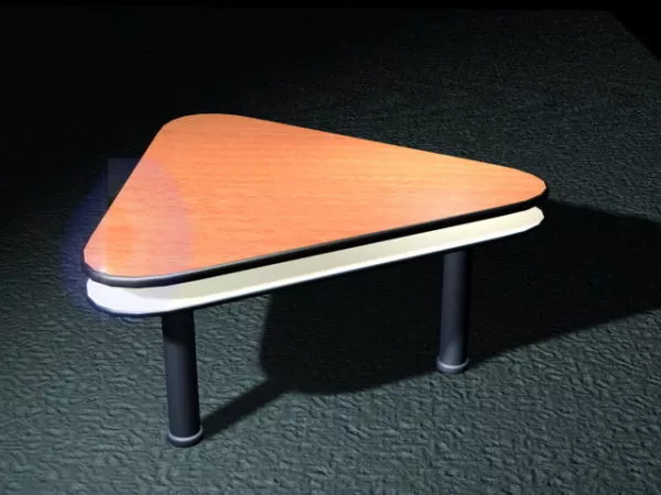 Triangle Conference Table 3d model Triangle Conference Table 3d model