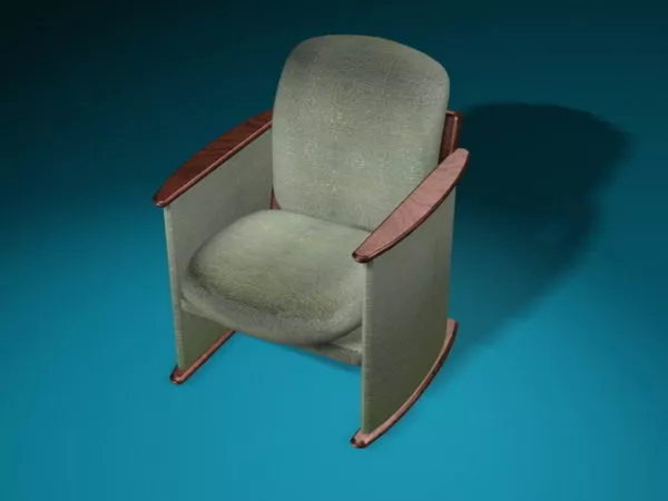 Antique Armchair 3d model Antique Armchair 3d model