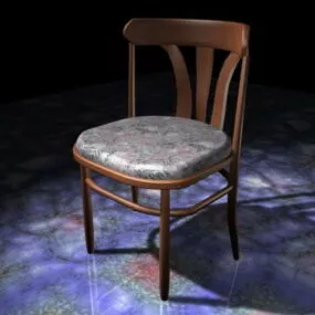 Vintage Thonet Bentwood Chair 3d model