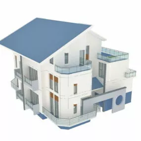 Modern Villa 3d model