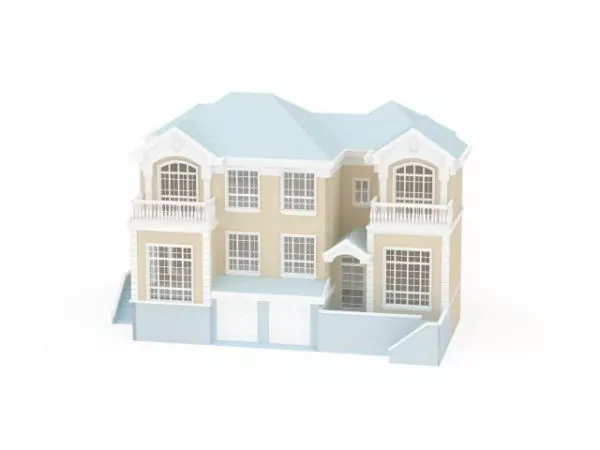 Dwelling House 3d model Dwelling House 3d model