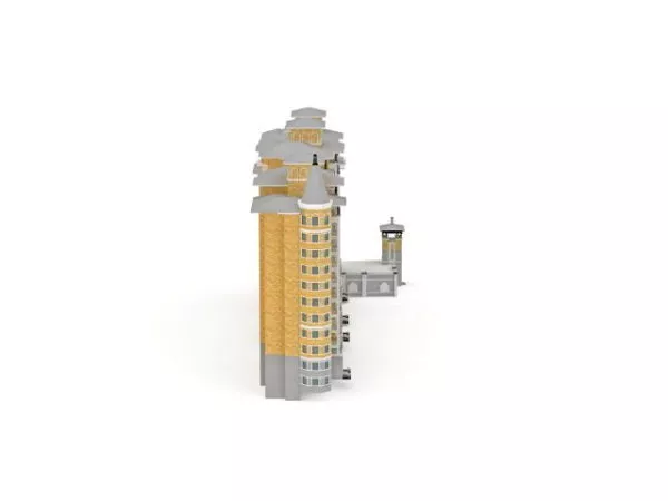City Public Housing Project 3d model City Public Housing Project 3d model