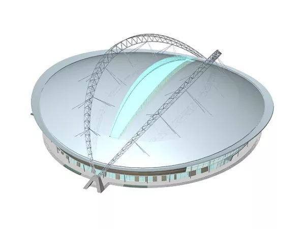 Modern Stadium Building 3d model Modern Stadium Building 3d model