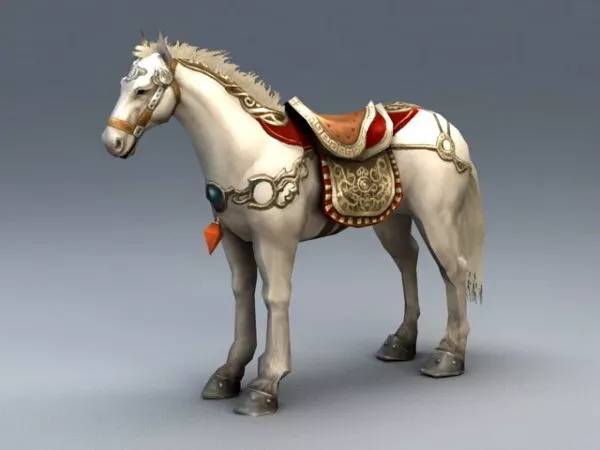 Realistic Horse Animal Zebra Horse 3d model