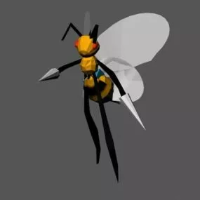 Beedrill Walk Rig 3d model