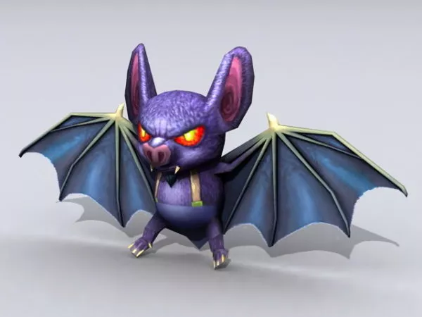 Evil Bat Monster 3d model