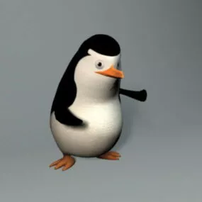 Penguins Of Madagascar 3d model