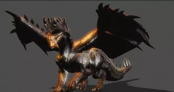Alatreon Dragon 3d model Alatreon Dragon 3d model