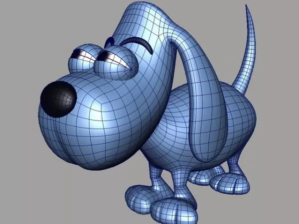 Ridgeback Puppy Dog 3d model