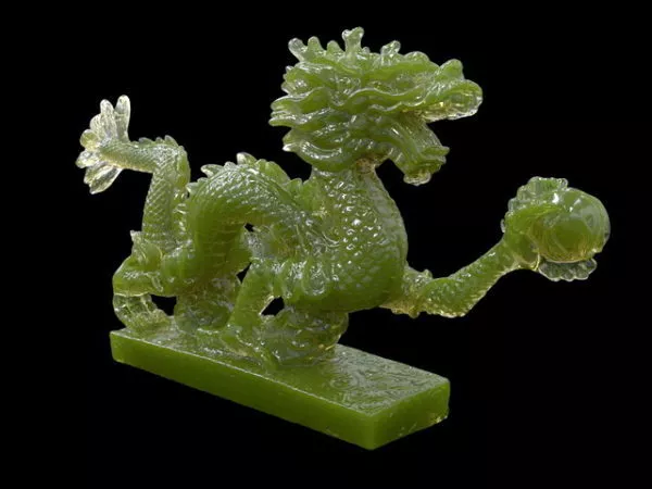 Chinese Dragon Jade Carving 3d model Chinese Dragon Jade Carving 3d model