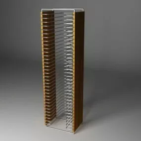 Contemporary Cd Rack 3d model