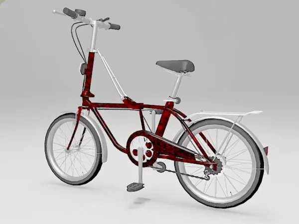 Urban Bicycle 3d model Urban Bicycle 3d model