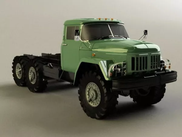 Earth Scraper Vehicle 3d model
