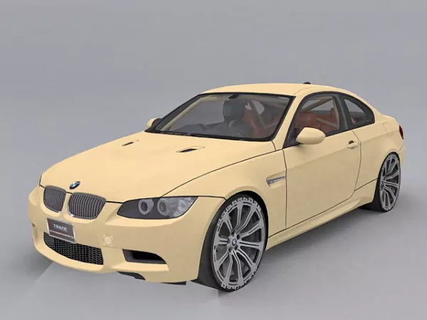 Bmw M3 E92 3d model Bmw M3 E92 3d model