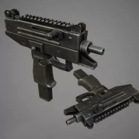 Uzi Pro Submachine Gun 3d model