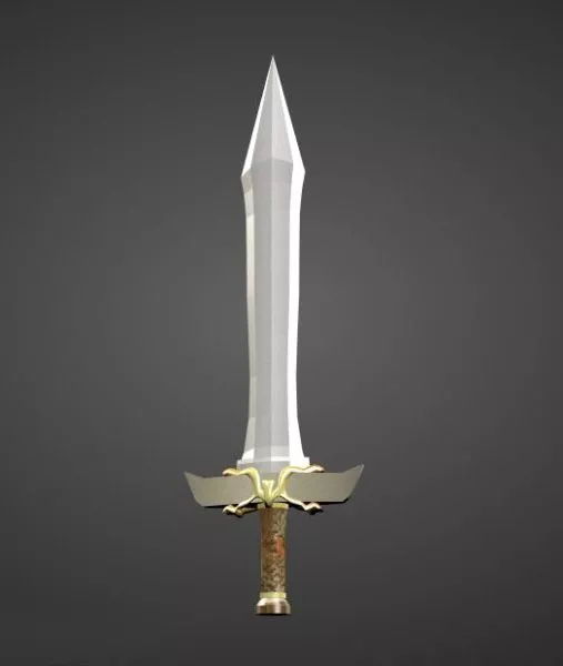 Short Sword 3d model Short Sword 3d model
