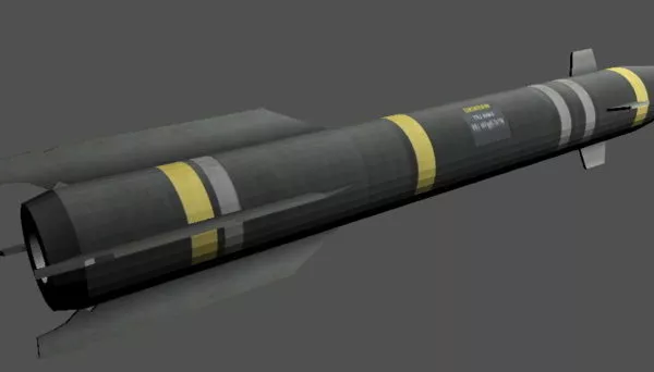 China Df31 Ballistic Missile 3d model