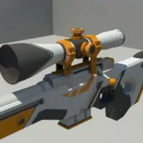 Awp Sniper Rifle 3d model