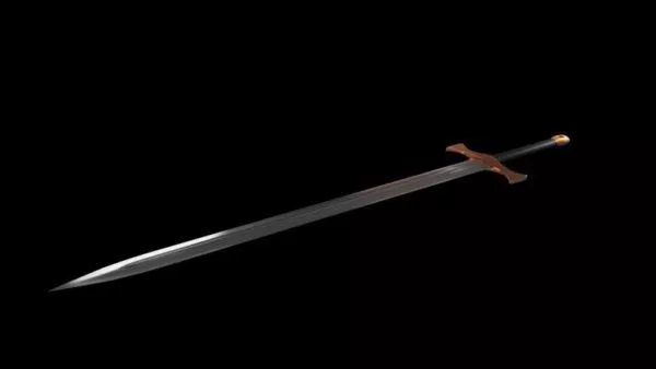Medieval Knights Longsword 3d model Medieval Knights Longsword 3d model
