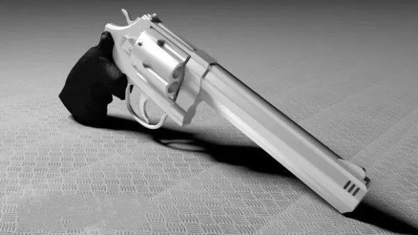Halo Gaming Handgun 3d model