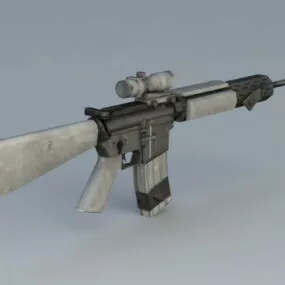 Assault Rifle 3d model