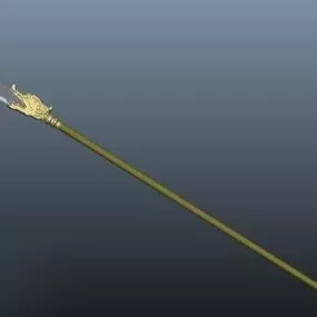 Crescent Blade 3d model