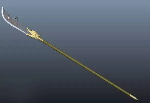 Crescent Blade 3d model Crescent Blade 3d model