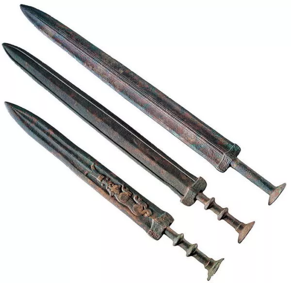 Ancient Chinese Bronze Sword 3d model Ancient Chinese Bronze Sword 3d model