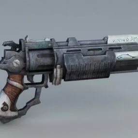 Sci Fi Pistol 3d model