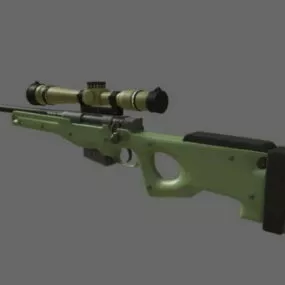 Military Sniper Rifle 3d model