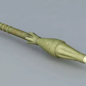 Rpg Rocket 3d model
