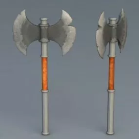 Viking Battle Axe 3d model