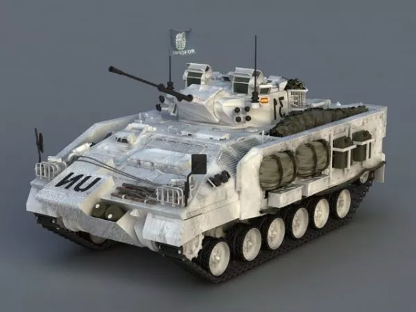 Armored Infantry Fighting Vehicle 3d model Armored Infantry Fighting Vehicle 3d model