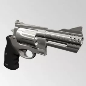 Revolver Gun 3d model