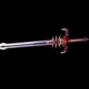 Fancy Sword 3d model