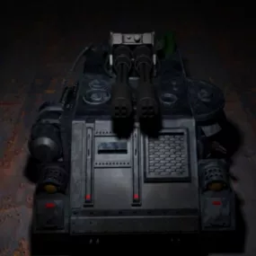 Future Armored Combat Vehicle 3d model