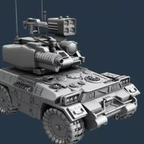 Future Army Combat Vehicle 3d model