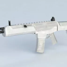 Cal 5.56 Assault Rifle 3d model